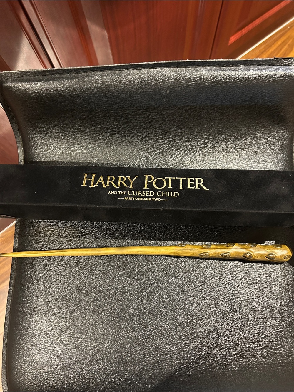 Warner Bros. Gold Harry Potter and the Cursed Child Display Wand